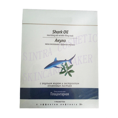 Масло акулы Moisturizing лицевая маска, кормя маска MM-03 анти- морщинки поднимаясь