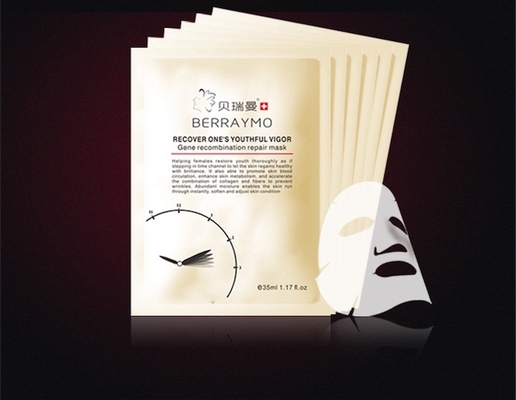 Внимательность стороны кожи Berraymo-24k забеливая маску лицевой морщинки маски коллагена увлажнителя маски лицевой анти- кисловочную hyaluronic