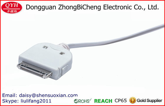 Для стерео приборов Retractable 30-Pin к кабелю аудио 3rca