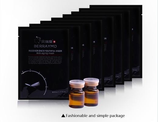 коллагена морщинки вызревания Hyaluronic кислоты маски 100% красотки внимательности Berraymo-кожи внимательность стороны маски китайского анти- анти- лицевая