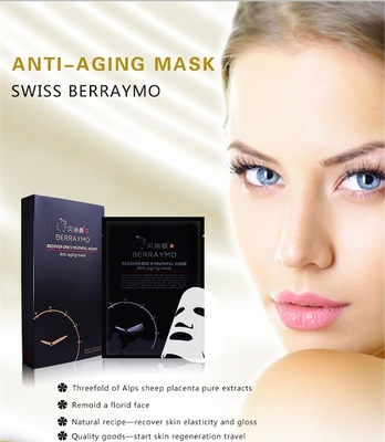 коллагена морщинки вызревания Hyaluronic кислоты маски 100% красотки внимательности Berraymo-кожи внимательность стороны маски китайского анти- анти- лицевая