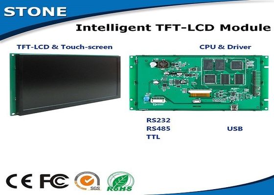 Высокие модули экрана касания LCD разрешения 5,7 дюйма для домашней автоматизации