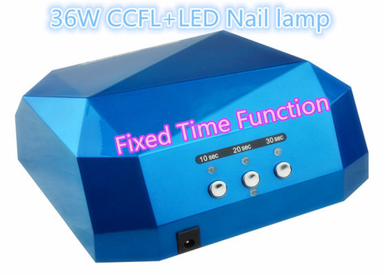 12w CCFL + 24 СИД сушильщик светильника ногтя СИД 36 ватт для домашнее ромбовидного